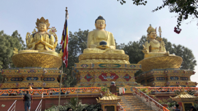 Nepal Kathmandu Buddhas Foto Thomas Hartung